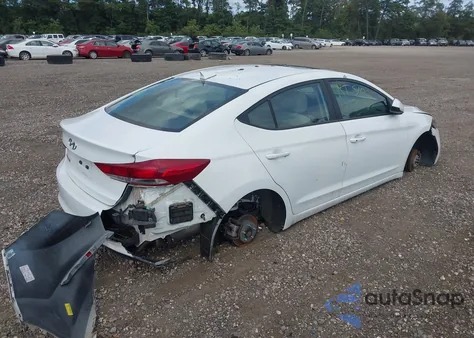 2018 Hyundai Elantra Value Edition z USA, uszkodzony, nr VIN 5NPD84LF0JH277852